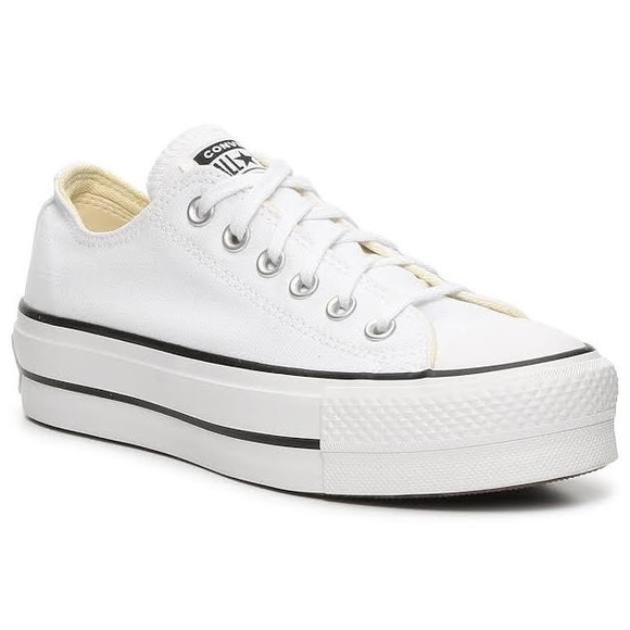 Chuck Taylor All Star Lift Platform Womens Low Top Shoes - Picture 2 of 4